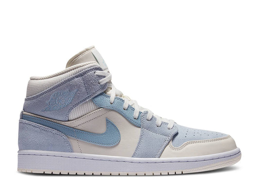 Air Jordan 1 Mid 'Sail Light Blue'