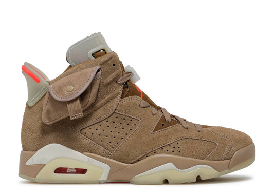 Travis Scott x Air Jordan 6 'British Khaki'