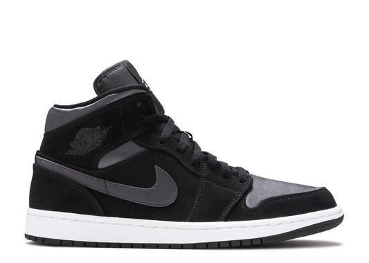 Air Jordan 1 Mid 'Nylon Black Grey'