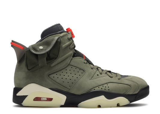 Travis Scott x Air Jordan 6 'Olive'