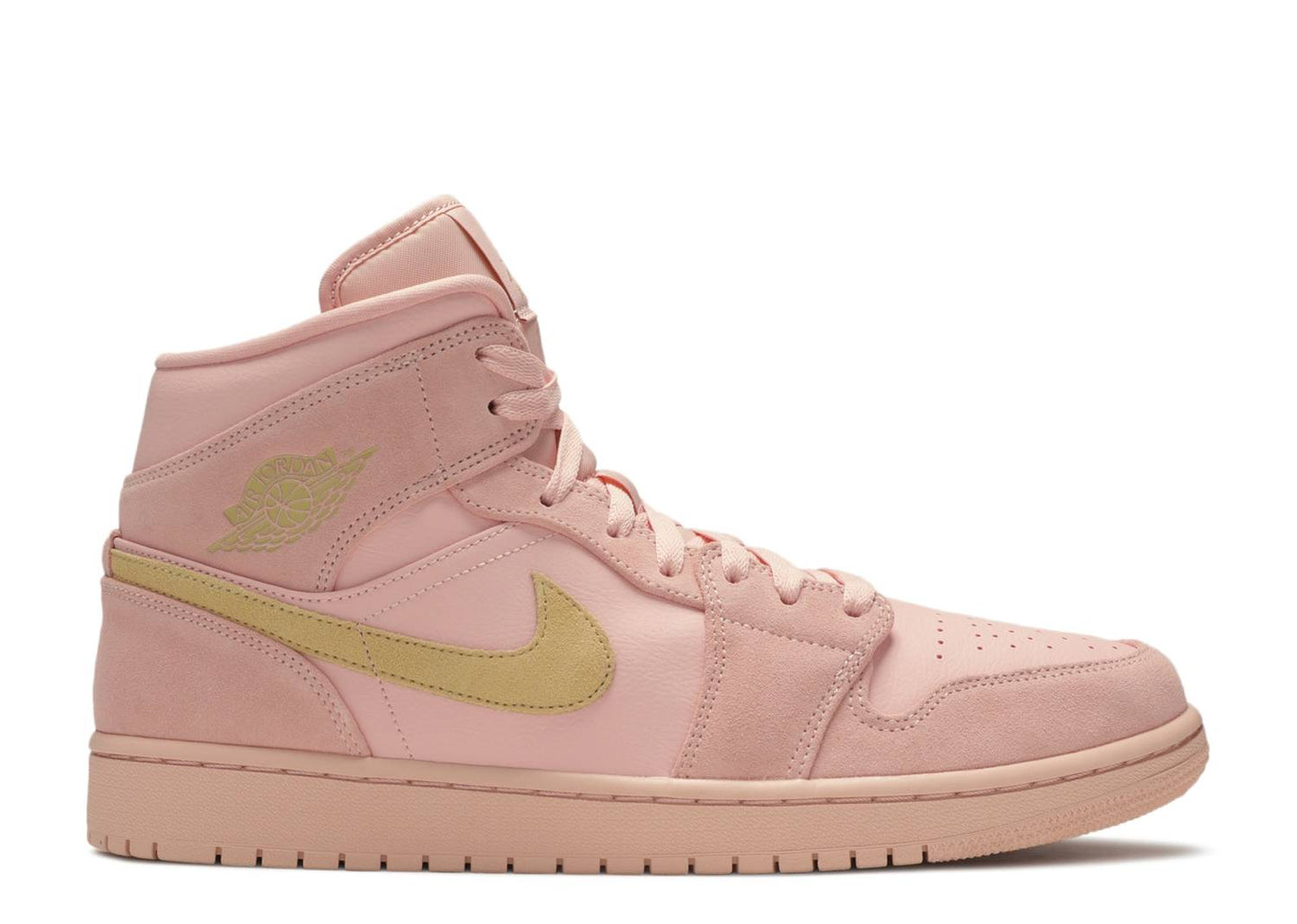 Air Jordan 1 Mid 'Coral Gold'