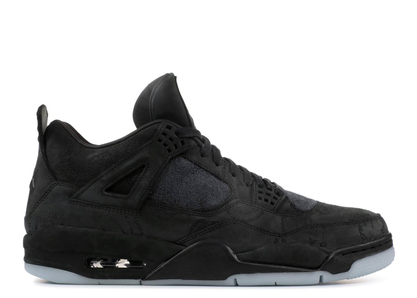 KAWS x Air Jordan 4 'Black'