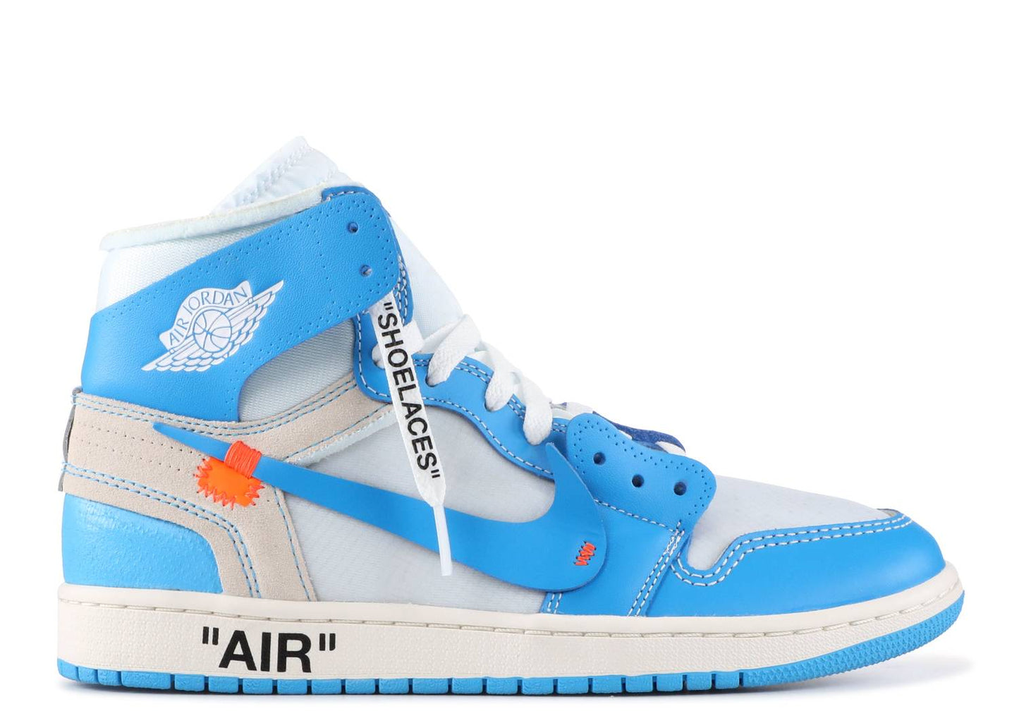 Off-White x Air Jordan 1 High 'UNC'