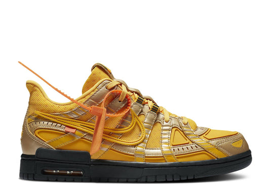 Off-White x Air Rubber Dunk 'University Gold'