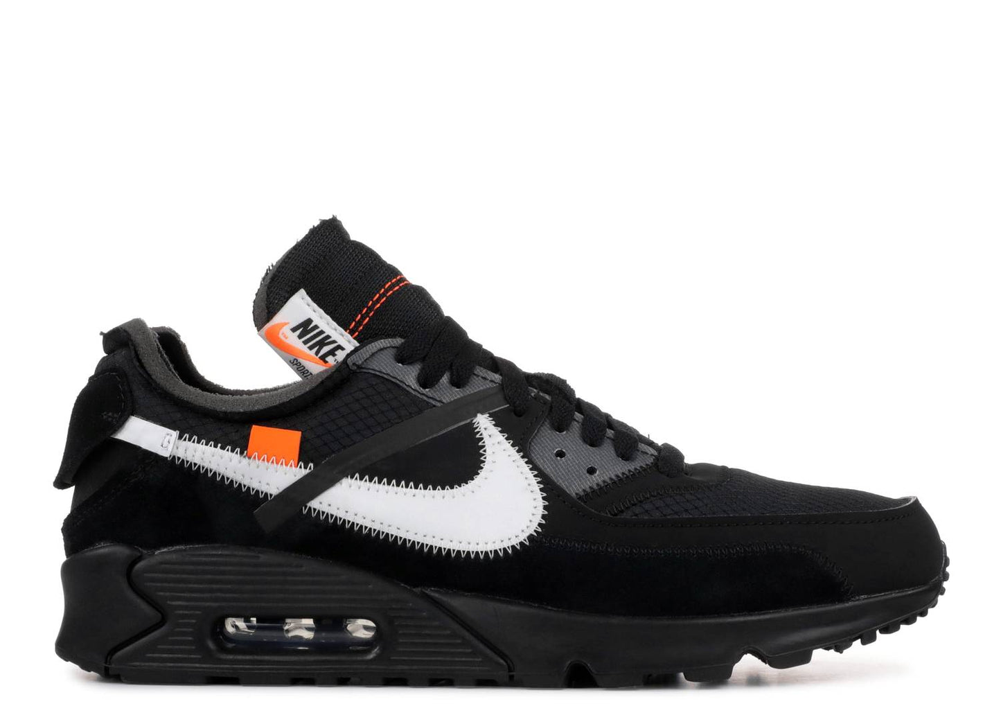 Off-White x Air Max 90 'Black'