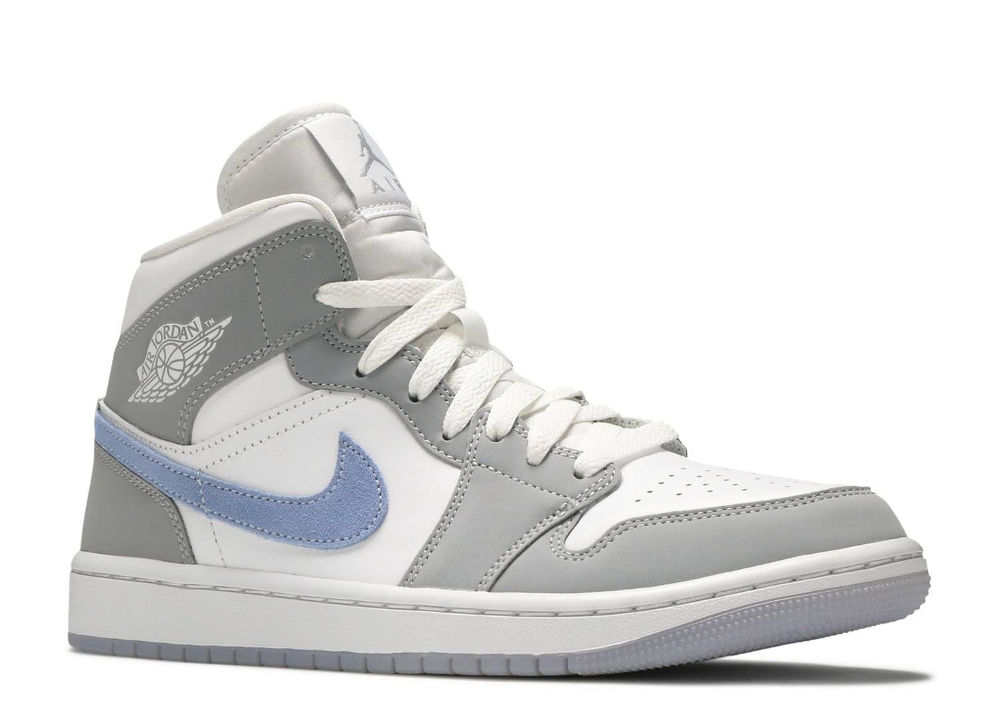 Air Jordan 1 Mid 'Wolf Grey Aluminum'