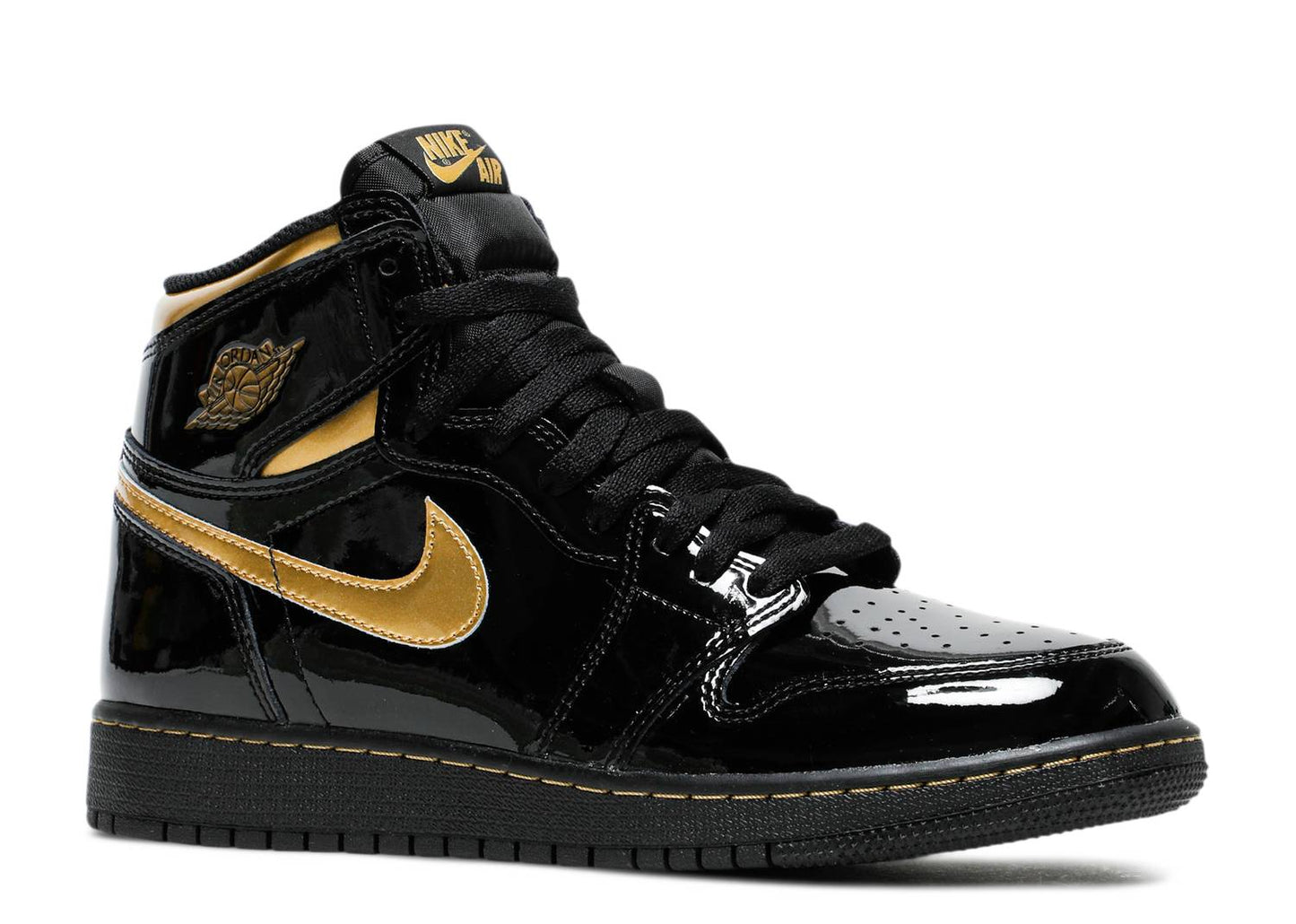 Air Jordan 1 High 'Black Metallic Gold'