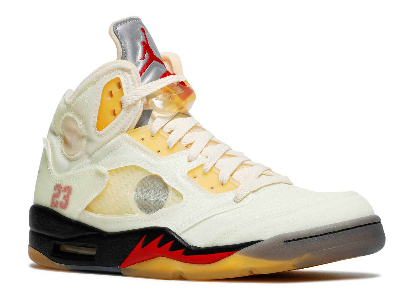 Off-White x Air Jordan 5 'Sail'